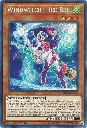 Windwitch - Ice Bell (SHVA-EN046) - Shadows in Valhalla 1st Edition Shadows in Valhalla Yugioh Single  Squirtle Squad Card Shop.