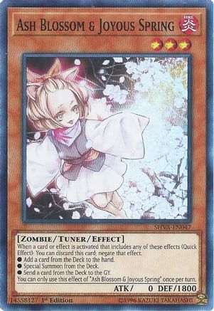 Ash Blossom & Joyous Spring (SHVA-EN047) - Shadows in Valhalla 1st Edition Shadows in Valhalla Yugioh Single  Squirtle Squad Card Shop.
