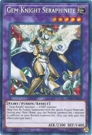 Gem-Knight Seraphinite (SHVA-EN048) - Shadows in Valhalla 1st Edition Shadows in Valhalla Yugioh Single  Squirtle Squad Card Shop.