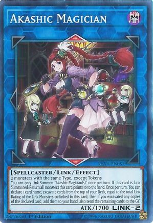 Akashic Magician (SHVA-EN052) - Shadows in Valhalla 1st Edition Shadows in Valhalla Yugioh Single  Squirtle Squad Card Shop.