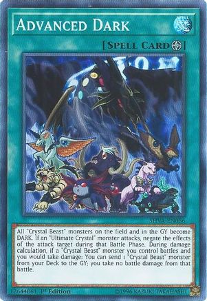 Advanced Dark (SHVA-EN056) - Shadows in Valhalla 1st Edition Shadows in Valhalla Yugioh Single  Squirtle Squad Card Shop.