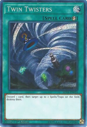 Twin Twisters (SHVA-EN059) - Shadows in Valhalla 1st Edition Shadows in Valhalla Yugioh Single  Squirtle Squad Card Shop.
