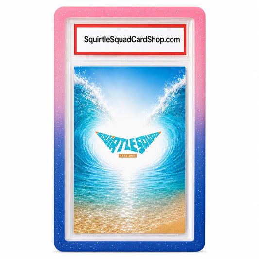 SLAB GUARDS - BLUE / PINK - RADIANT/GRADIANT - SILICONE Squirtle Squad Card Shop.   Squirtle Squad Card Shop.
