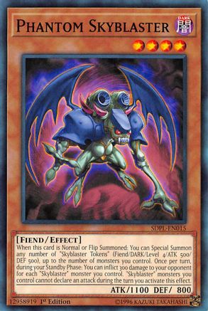 Phantom Skyblaster (SDPL-EN015) - Structure Deck: Powercode Link 1st Edition Structure Deck: Powercode Link Yugioh Single  Squirtle Squad Card Shop.