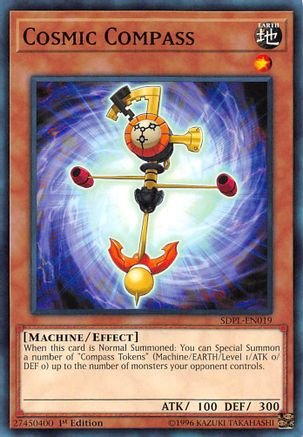 Cosmic Compass (SDPL-EN019) - Structure Deck: Powercode Link 1st Edition Structure Deck: Powercode Link Yugioh Single  Squirtle Squad Card Shop.