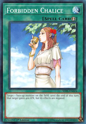 Forbidden Chalice (SDPL-EN024) - Structure Deck: Powercode Link 1st Edition Structure Deck: Powercode Link Yugioh Single  Squirtle Squad Card Shop.