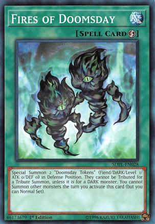 Fires of Doomsday (SDPL-EN028) - Structure Deck: Powercode Link 1st Edition Structure Deck: Powercode Link Yugioh Single  Squirtle Squad Card Shop.