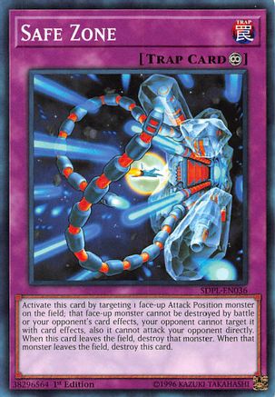 Safe Zone (SDPL-EN036) - Structure Deck: Powercode Link 1st Edition Structure Deck: Powercode Link Yugioh Single  Squirtle Squad Card Shop.