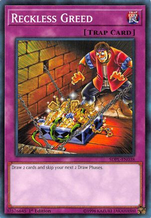 Reckless Greed (SDPL-EN038) - Structure Deck: Powercode Link 1st Edition Structure Deck: Powercode Link Yugioh Single  Squirtle Squad Card Shop.