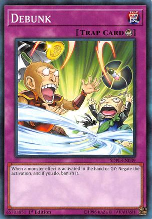 Debunk (SDPL-EN039) - Structure Deck: Powercode Link 1st Edition Structure Deck: Powercode Link Yugioh Single  Squirtle Squad Card Shop.