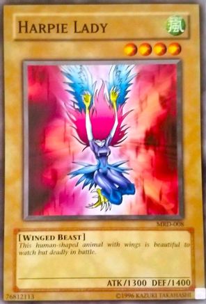 Harpie Lady (New Artwork) (MRD-008) - Metal Raiders Unlimited Metal Raiders Yugioh Single  Squirtle Squad Card Shop.