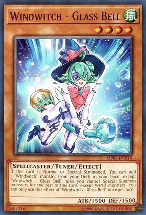 Windwitch - Glass Bell (OP08-EN019) - OTS Tournament Pack 8 Unlimited OTS Tournament Pack 8 Yugioh Single  Squirtle Squad Card Shop.
