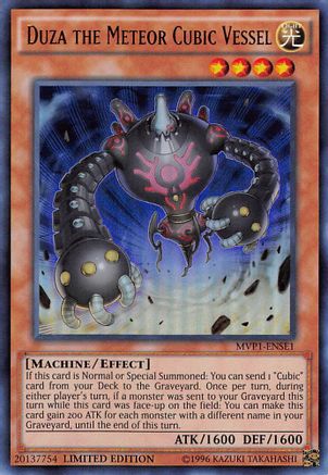 Duza the Meteor Cubic Vessel (MVP1-ENSE1) - The Dark Side of Dimensions Movie Pack: Special Edition Limited The Dark Side of Dimensions Movie Pack: Special Edition Yugioh Single  Squirtle Squad Card Shop.