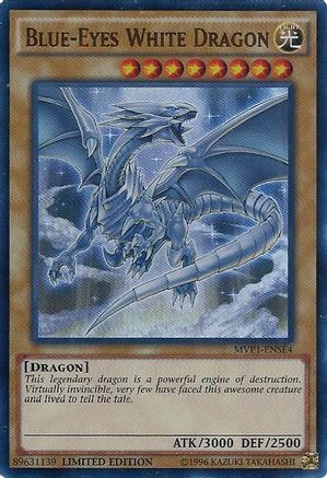 Blue-Eyes White Dragon (MVP1-ENSE4) - The Dark Side of Dimensions Movie Pack: Special Edition Limited The Dark Side of Dimensions Movie Pack: Special Edition Yugioh Single  Squirtle Squad Card Shop.