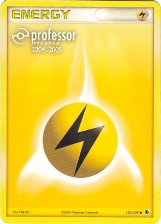 Lightning Energy (2004-2005)  Professor Program Promos - Promo Professor Program Promos Pokemon Single  Squirtle Squad Card Shop.