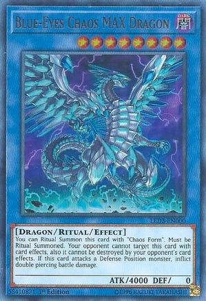 Blue-Eyes Chaos MAX Dragon (LED3-EN000) - Legendary Duelists: White Dragon Abyss 1st Edition Legendary Duelists: White Dragon Abyss Yugioh Single  Squirtle Squad Card Shop.
