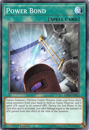 Power Bond (LED3-EN022) - Legendary Duelists: White Dragon Abyss 1st Edition Legendary Duelists: White Dragon Abyss Yugioh Single  Squirtle Squad Card Shop.
