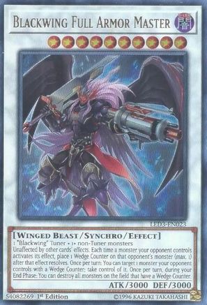 Blackwing Full Armor Master (LED3-EN023) - Legendary Duelists: White Dragon Abyss 1st Edition Legendary Duelists: White Dragon Abyss Yugioh Single  Squirtle Squad Card Shop.