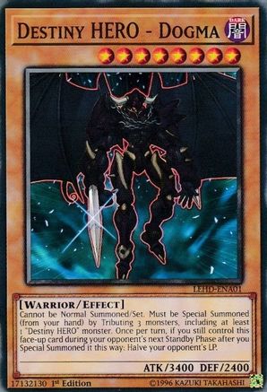Destiny HERO - Dogma (LEHD-ENA01) - Legendary Hero Decks 1st Edition Legendary Hero Decks Yugioh Single  Squirtle Squad Card Shop.