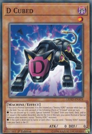 D Cubed (LEHD-ENA14) - Legendary Hero Decks 1st Edition Legendary Hero Decks Yugioh Single  Squirtle Squad Card Shop.