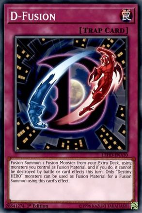 D-Fusion (LEHD-ENA30) - Legendary Hero Decks 1st Edition Legendary Hero Decks Yugioh Single  Squirtle Squad Card Shop.