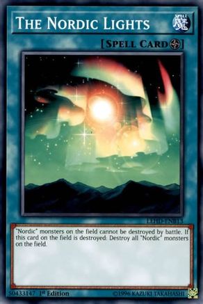 The Nordic Lights (LEHD-ENB13) - Legendary Hero Decks 1st Edition Legendary Hero Decks Yugioh Single  Squirtle Squad Card Shop.