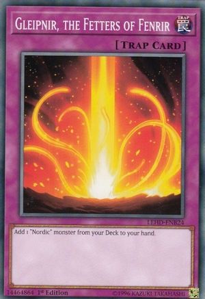 Gleipnir, the Fetters of Fenrir (LEHD-ENB24) - Legendary Hero Decks 1st Edition Legendary Hero Decks Yugioh Single  Squirtle Squad Card Shop.