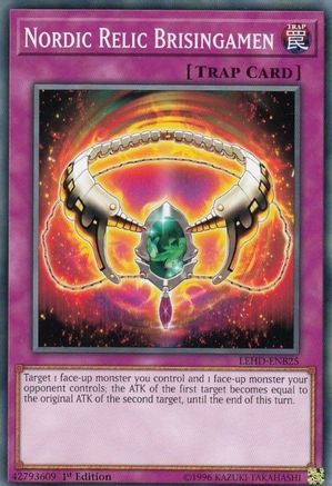 Nordic Relic Brisingamen (LEHD-ENB25) - Legendary Hero Decks 1st Edition Legendary Hero Decks Yugioh Single  Squirtle Squad Card Shop.