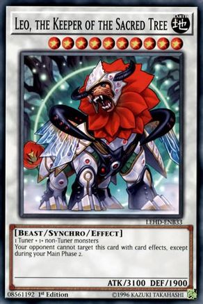 Leo, the Keeper of the Sacred Tree (LEHD-ENB33) - Legendary Hero Decks 1st Edition Legendary Hero Decks Yugioh Single  Squirtle Squad Card Shop.