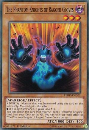 The Phantom Knights of Ragged Gloves (LEHD-ENC03) - Legendary Hero Decks 1st Edition Legendary Hero Decks Yugioh Single  Squirtle Squad Card Shop.