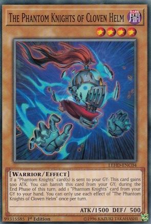 The Phantom Knights of Cloven Helm (LEHD-ENC04) - Legendary Hero Decks 1st Edition Legendary Hero Decks Yugioh Single  Squirtle Squad Card Shop.