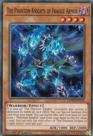 The Phantom Knights of Fragile Armor (LEHD-ENC05) - Legendary Hero Decks 1st Edition Legendary Hero Decks Yugioh Single  Squirtle Squad Card Shop.