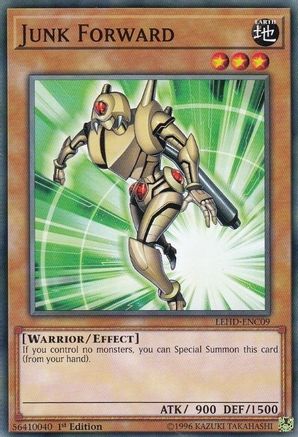 Junk Forward (LEHD-ENC09) - Legendary Hero Decks 1st Edition Legendary Hero Decks Yugioh Single  Squirtle Squad Card Shop.