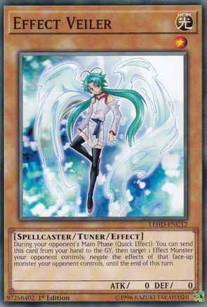 Effect Veiler (LEHD-ENC12) - Legendary Hero Decks 1st Edition Legendary Hero Decks Yugioh Single  Squirtle Squad Card Shop.