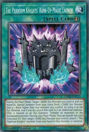 The Phantom Knights' Rank-Up-Magic Launch (LEHD-ENC13) - Legendary Hero Decks 1st Edition Legendary Hero Decks Yugioh Single  Squirtle Squad Card Shop.