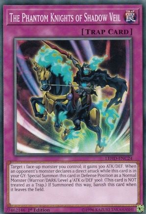 The Phantom Knights of Shadow Veil (LEHD-ENC24) - Legendary Hero Decks 1st Edition Legendary Hero Decks Yugioh Single  Squirtle Squad Card Shop.