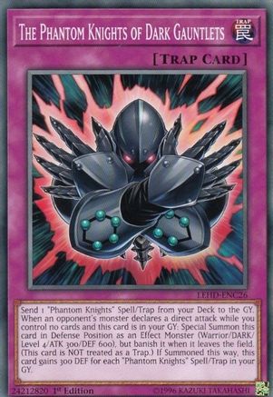 The Phantom Knights of Dark Gauntlets (LEHD-ENC26) - Legendary Hero Decks 1st Edition Legendary Hero Decks Yugioh Single  Squirtle Squad Card Shop.
