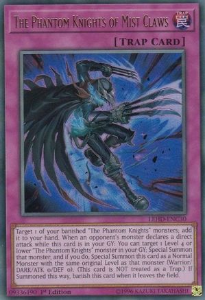 The Phantom Knights of Mist Claws (LEHD-ENC30) - Legendary Hero Decks 1st Edition Legendary Hero Decks Yugioh Single  Squirtle Squad Card Shop.