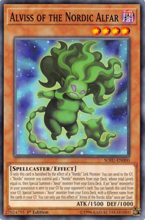 Alviss of the Nordic Alfar (SOFU-EN000) - Soul Fusion 1st Edition Soul Fusion Yugioh Single  Squirtle Squad Card Shop.