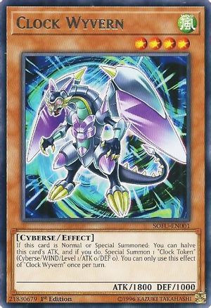 Clock Wyvern (SOFU-EN001) - Soul Fusion Unlimited Soul Fusion Yugioh Single  Squirtle Squad Card Shop.