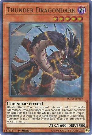 Thunder Dragondark (SOFU-EN019) - Soul Fusion Unlimited Soul Fusion Yugioh Single  Squirtle Squad Card Shop.