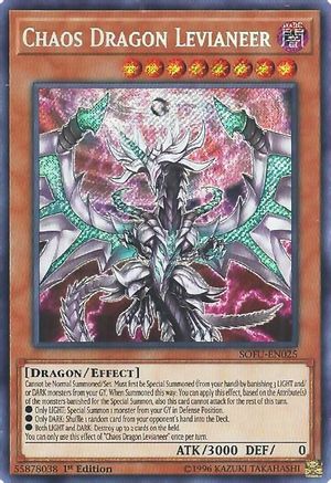 Chaos Dragon Levianeer (SOFU-EN025) - Soul Fusion Unlimited Soul Fusion Yugioh Single  Squirtle Squad Card Shop.