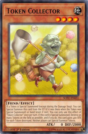 Token Collector (SOFU-EN031) - Soul Fusion Unlimited Soul Fusion Yugioh Single  Squirtle Squad Card Shop.