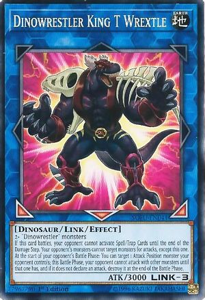 Dinowrestler King T Wrextle (SOFU-EN041) - Soul Fusion Unlimited Soul Fusion Yugioh Single  Squirtle Squad Card Shop.