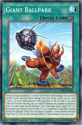 Giant Ballpark (SOFU-EN062) - Soul Fusion 1st Edition Soul Fusion Yugioh Single  Squirtle Squad Card Shop.