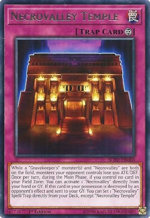 Necrovalley Temple (SOFU-EN068) - Soul Fusion 1st Edition Soul Fusion Yugioh Single  Squirtle Squad Card Shop.