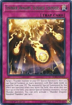 Thunder Dragons' Hundred Thunders (SOFU-EN072) - Soul Fusion 1st Edition Soul Fusion Yugioh Single  Squirtle Squad Card Shop.