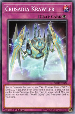 Crusadia Krawler (SOFU-EN074) - Soul Fusion 1st Edition Soul Fusion Yugioh Single  Squirtle Squad Card Shop.