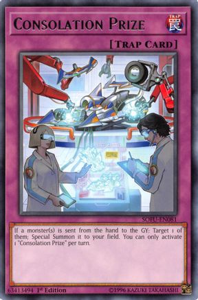 Consolation Prize (SOFU-EN081) - Soul Fusion 1st Edition Soul Fusion Yugioh Single  Squirtle Squad Card Shop.
