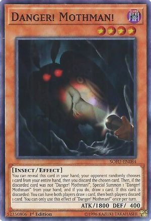 Danger! Mothman! (SOFU-EN084) - Soul Fusion 1st Edition Soul Fusion Yugioh Single  Squirtle Squad Card Shop.